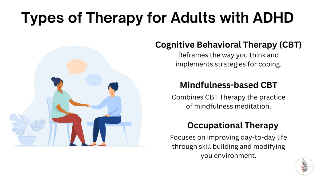 Types of Therapy for Adults with ADHD