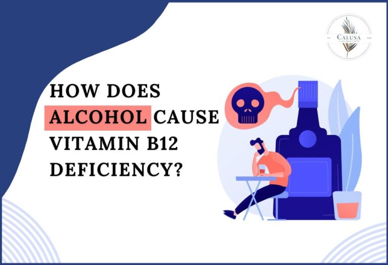 How does Alcohol Cause Vitamin B12 Deficiency?