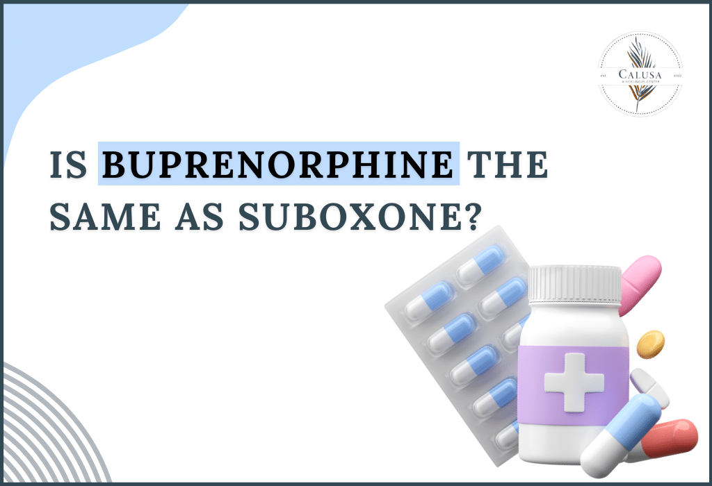 is-buprenorphine-the-same-as-suboxone