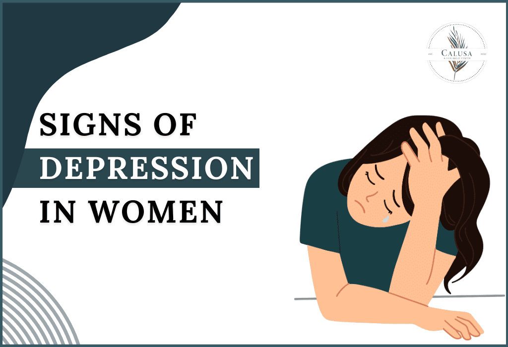 signs of depression in women