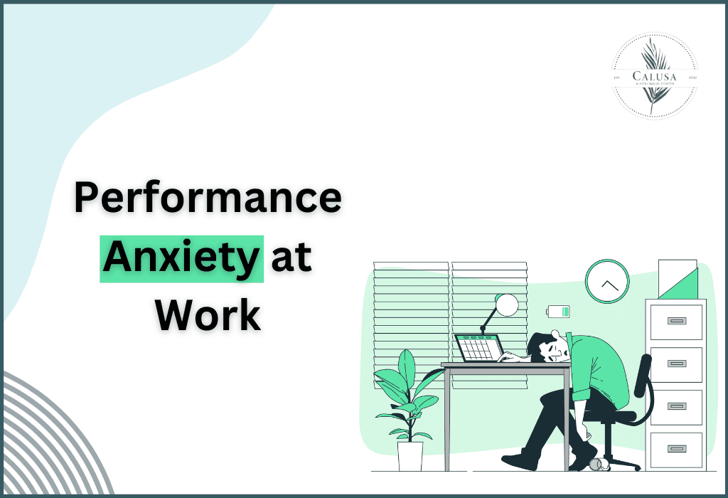 performance anxiety at work