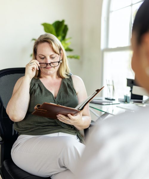 Emotional therapy session